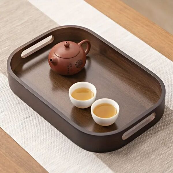 3-Piece Nested Wooden Serving Tray Suite