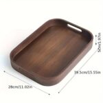 3-Piece Nested Wooden Serving Tray Suite