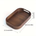 3-Piece Nested Wooden Serving Tray Suite