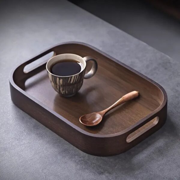 3-Piece Nested Wooden Serving Tray Suite