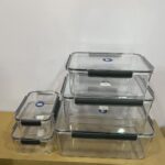 Extra Large 5-Piece Stackable Storage Bowl Set(small)