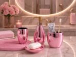 Premium 4-Piece Luxurious Ceramic Bathroom Accessories Set