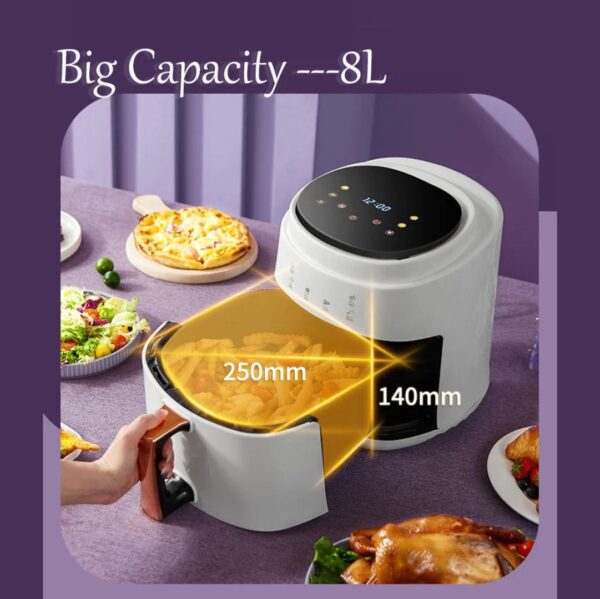 Silver Crest™ 8-Litre Heavy-Duty Digital Air Fryer