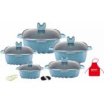 Dessini5-Piece Granite Non-Stick Cookware Set